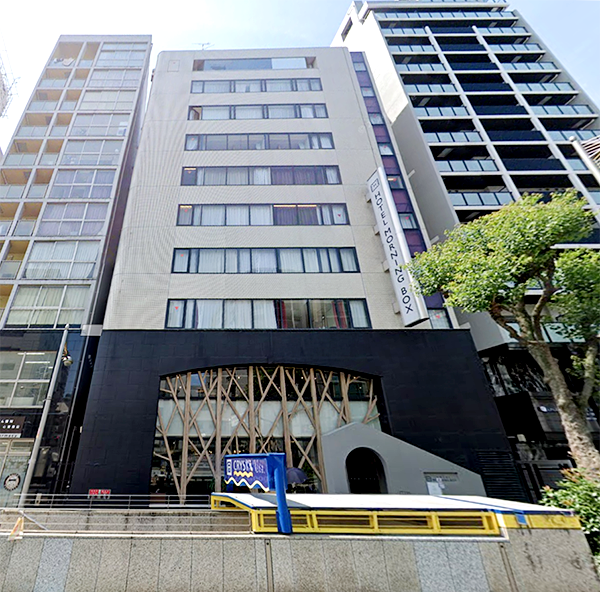 ホテルモーニングボックス大阪心斎橋／大阪府大阪市中央区東心斎橋１－10－３
